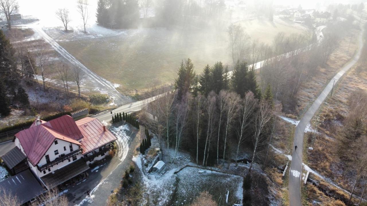Pension Aura Špičák Železná Ruda Esterno foto