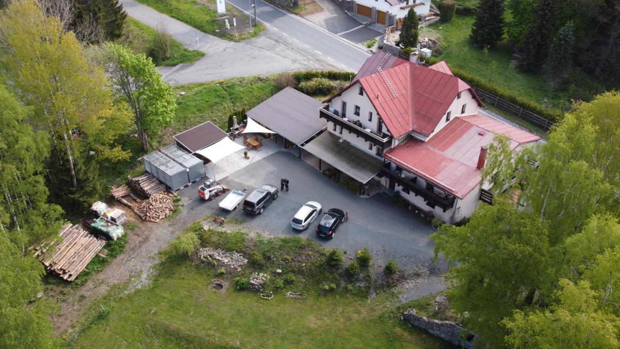 Pension Aura Špičák Železná Ruda Esterno foto