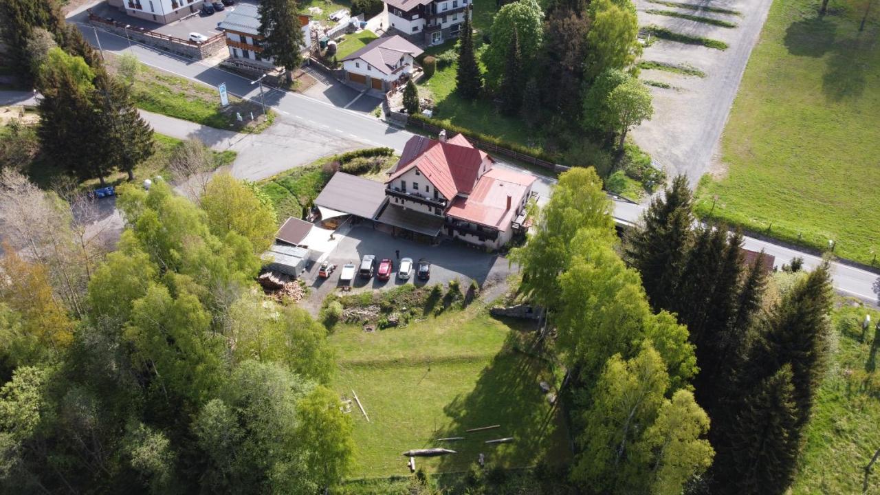 Pension Aura Špičák Železná Ruda Esterno foto